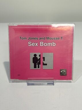 🤯5 for $20🤯 Tom Jones & Mousse T “Sex Bomb” CD Single [Dance Pop House]